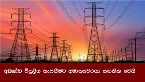 අඛණ්ඩ විදුලිය සැපයීමට අමාත්‍යවරයා සහතික වෙයි