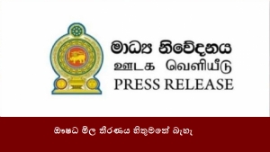 ඖෂධ මිල තීරණය හිතුමතේ බැහැ